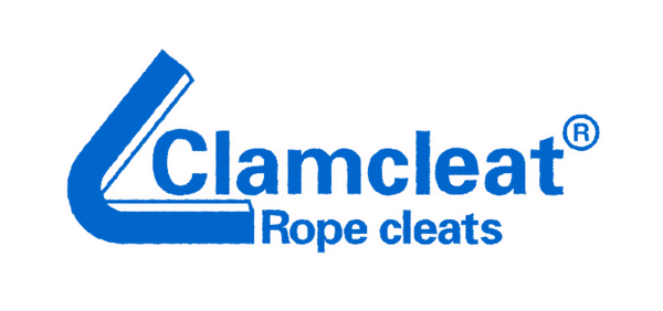 Clamcleat CL222 Racing Mini silber Alu Tauwerk 3-6mm
