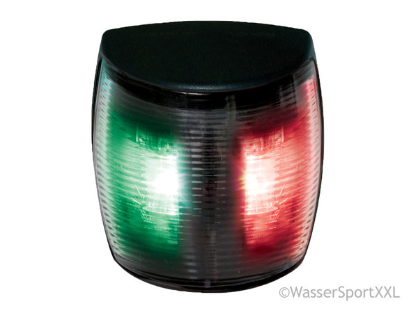 HELLA Navi LED Pro Bi-Colour Laterne mit HD Grilamid Linse - Gehäuse schwarz